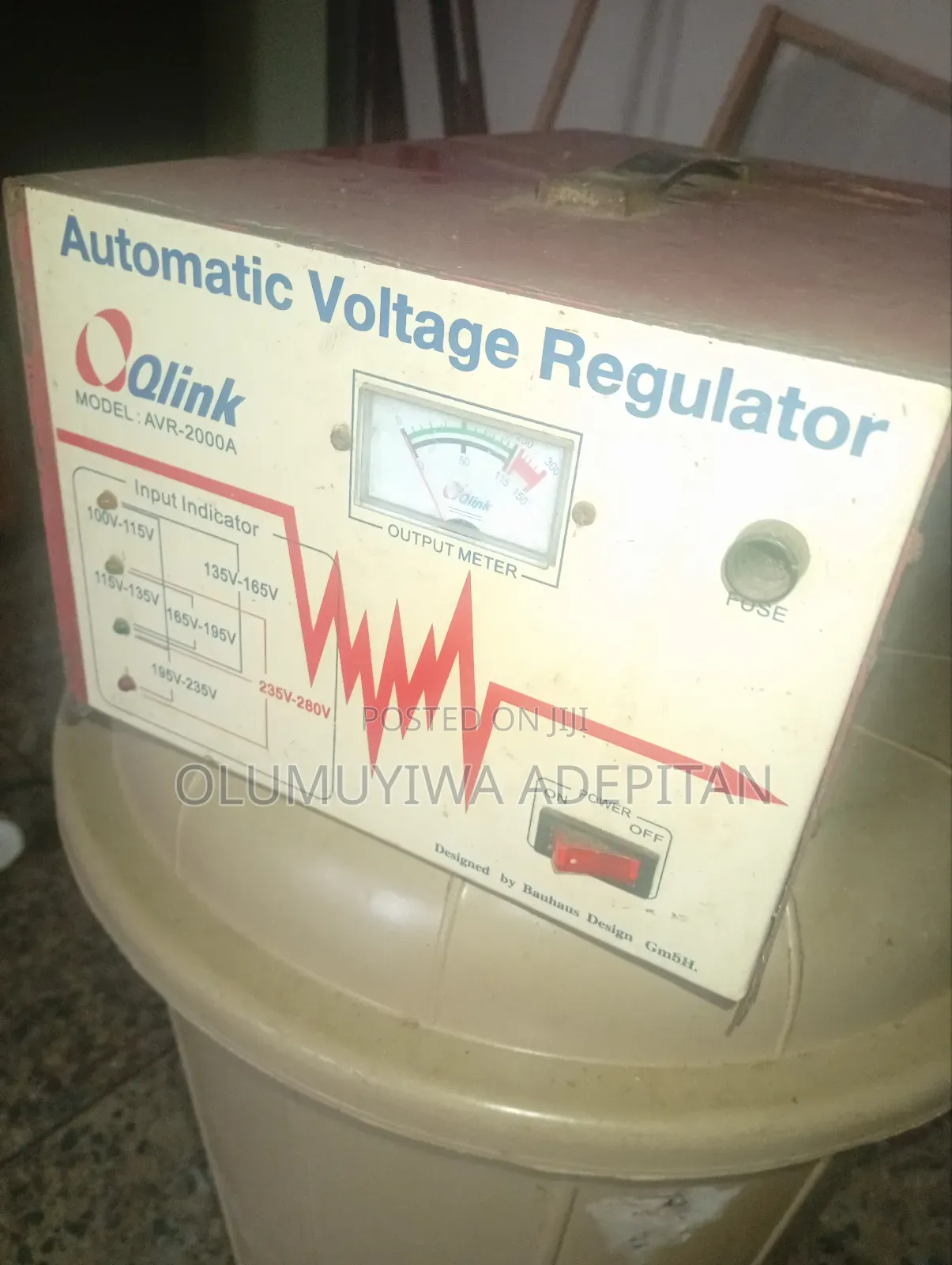 2000va Qlink Stabilizer Original Copper Coil