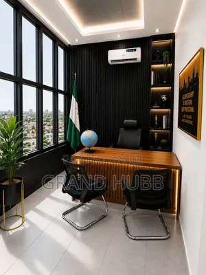Private Office With 3 Seater Workstation for Staffs