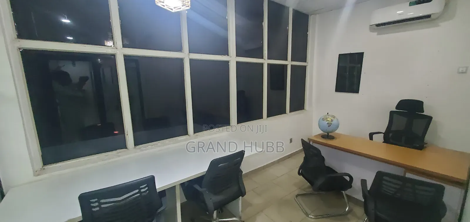 Private Office With 3 Seater Workstation for Staffs