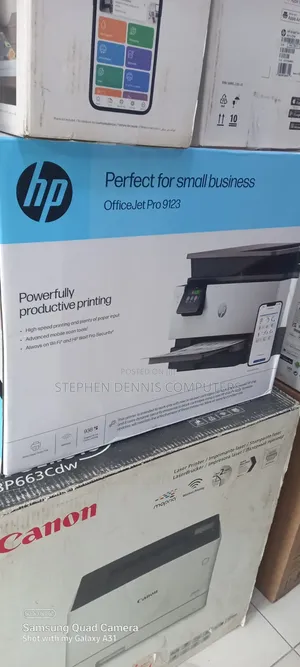 Officejet Pro 9123 Wireless Printer Powerfully Productive Printing