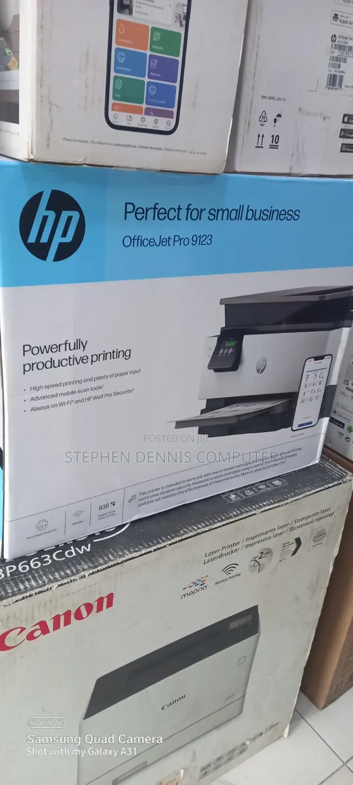 Officejet Pro 9123 Wireless Printer Powerfully Productive Printing