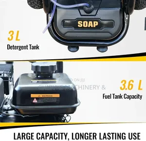 Rugged Pressure Washing Machine With Soap Ditch