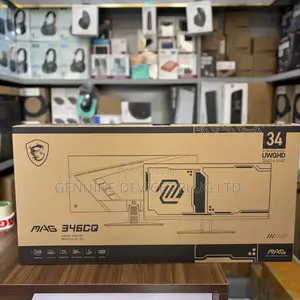 Msi MAG 346CQ 34-Inch 3440 X 1440 (UWQHD) Gaming Monito