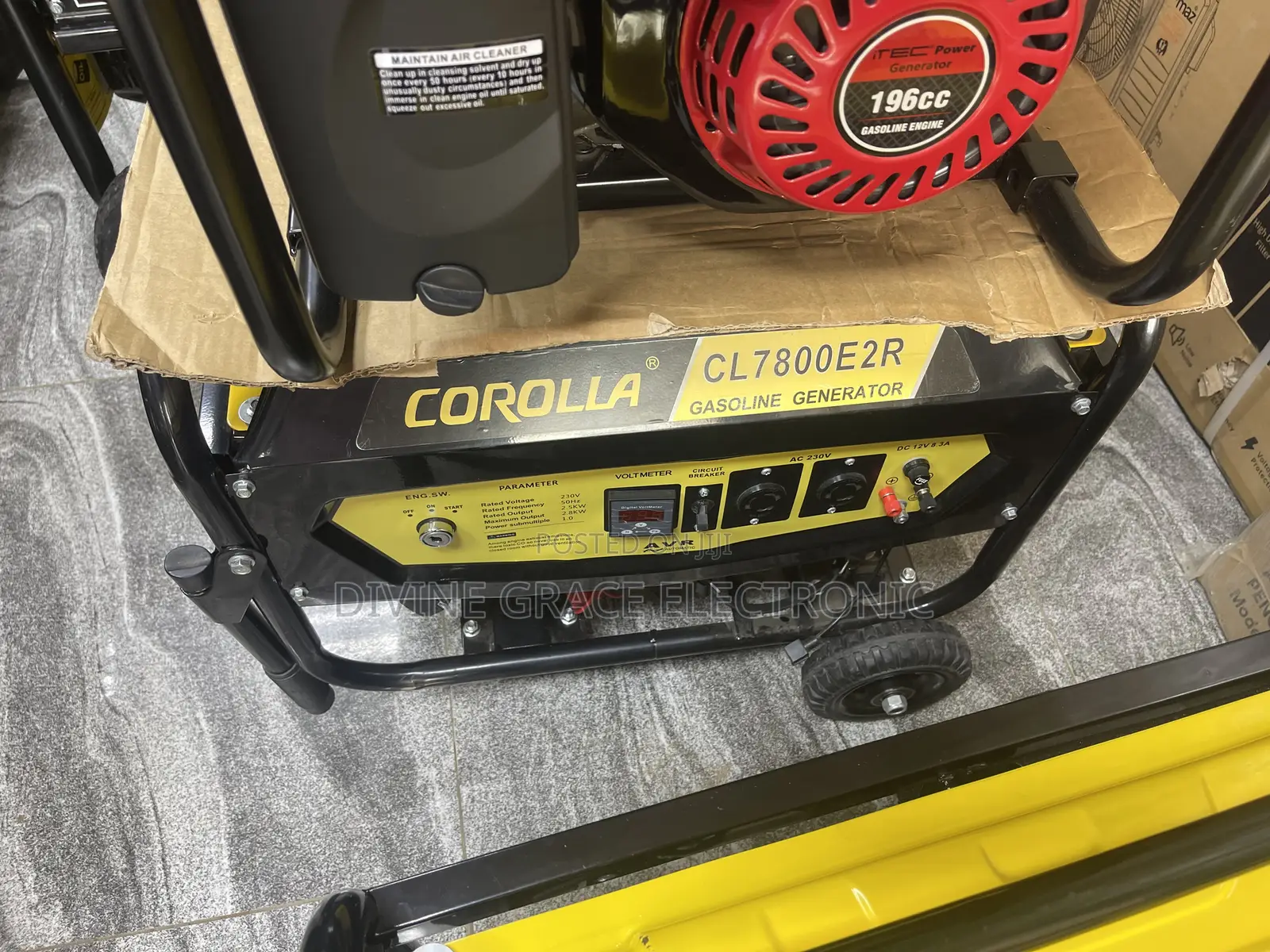 6.5kva Corrola Petrol Generator