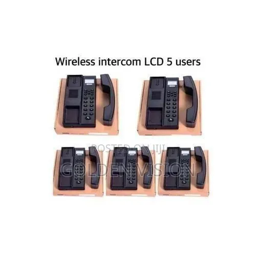 Display Wireless Intercom LCD 5 Set