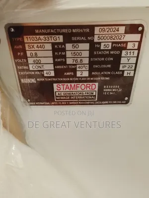 Brand New Perkins 50kva Soundproof Gen