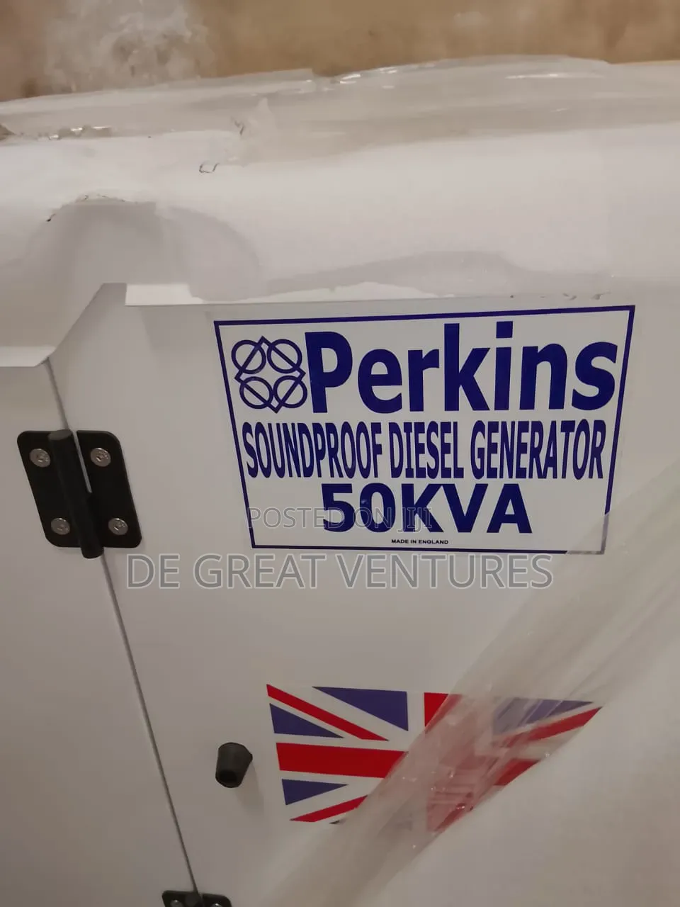 Brand New Perkins 50kva Soundproof Gen