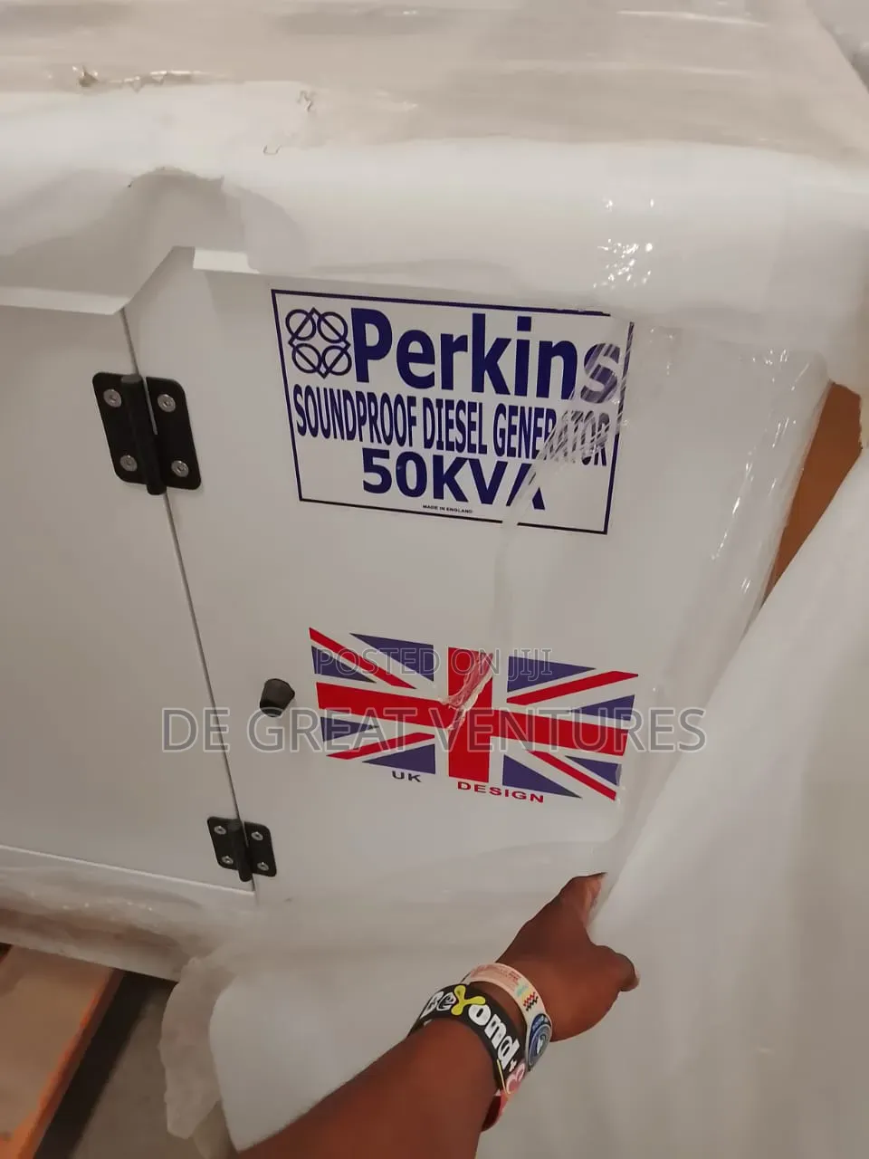 Brand New Perkins 50kva Soundproof Gen