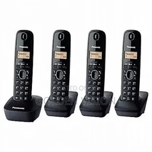 Panasonic Intercom Cordless Table Phone- 4 PCS Configured