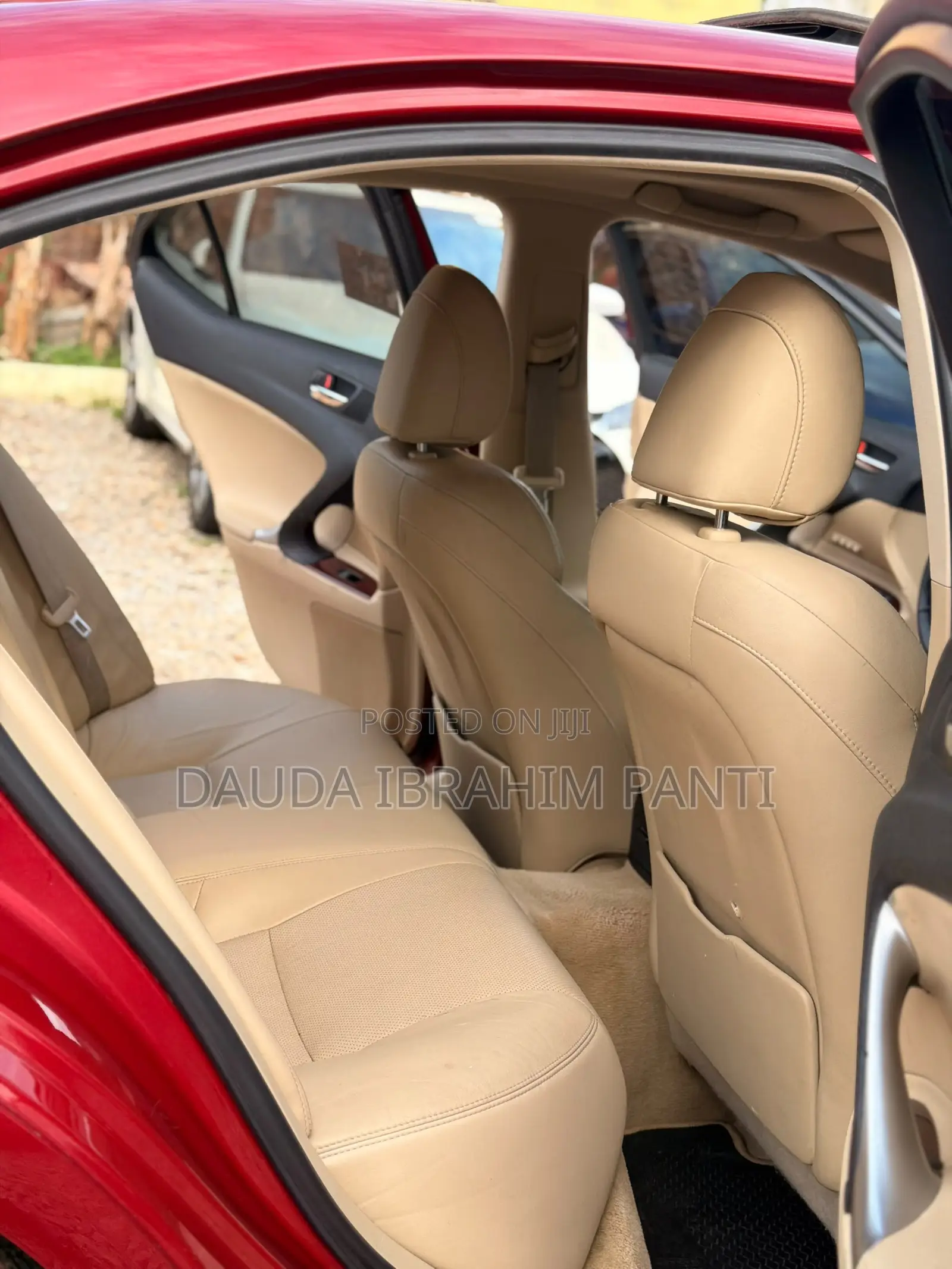 Lexus IS 250 2008 Red