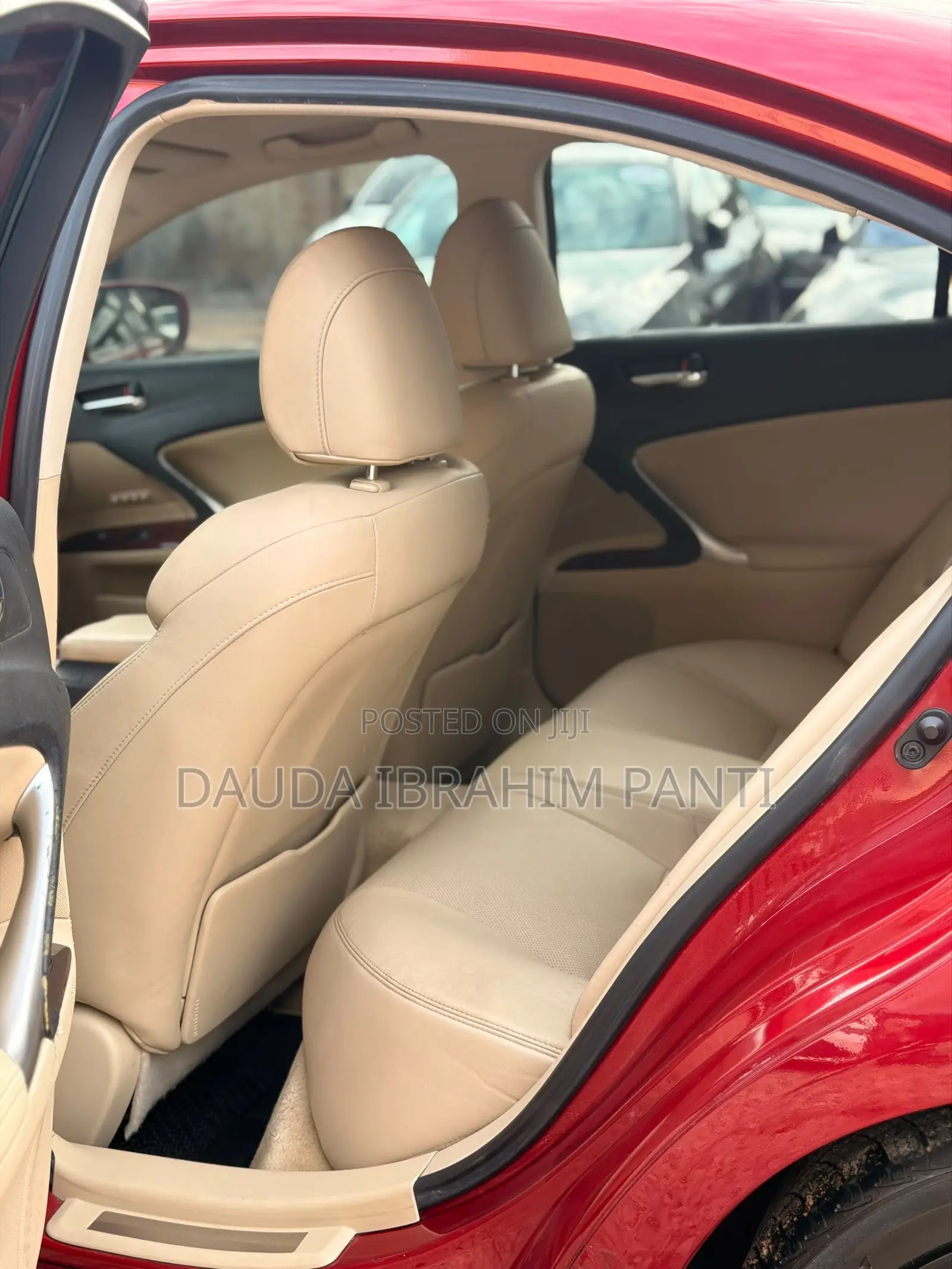 Lexus IS 250 2008 Red