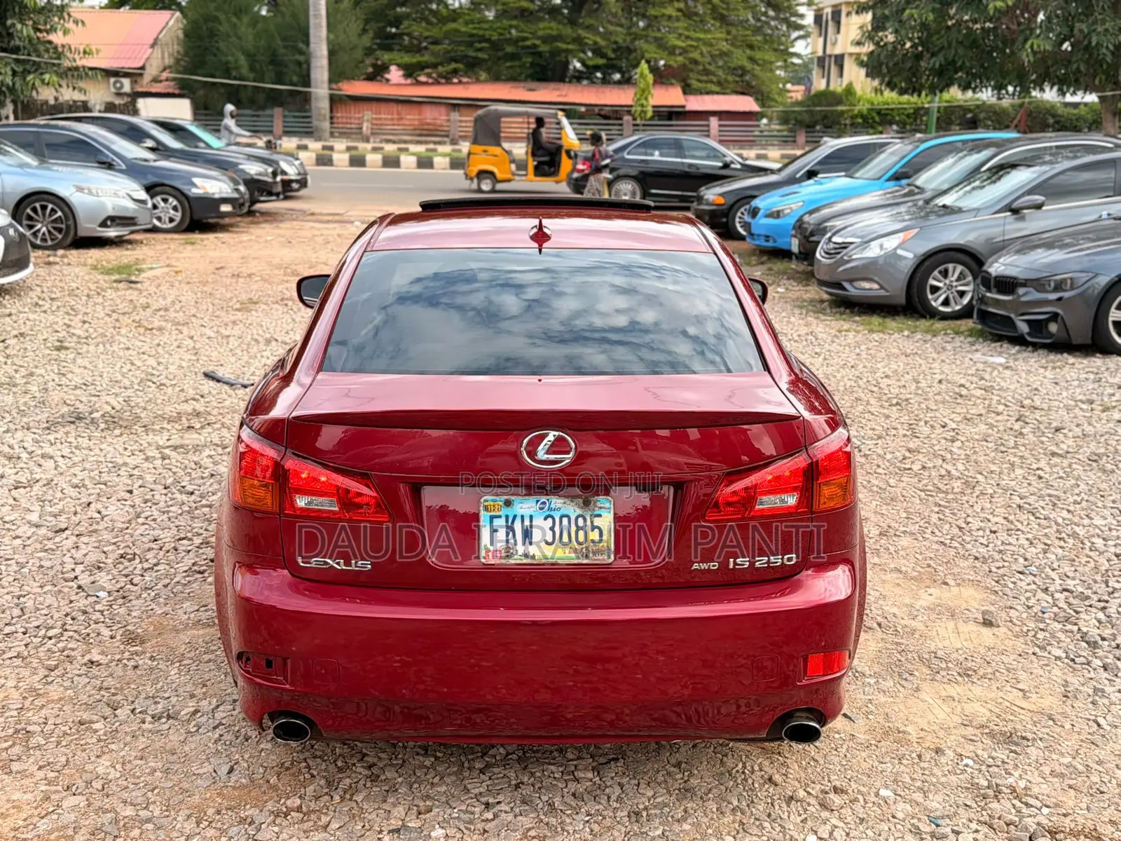 Lexus IS 250 2008 Red