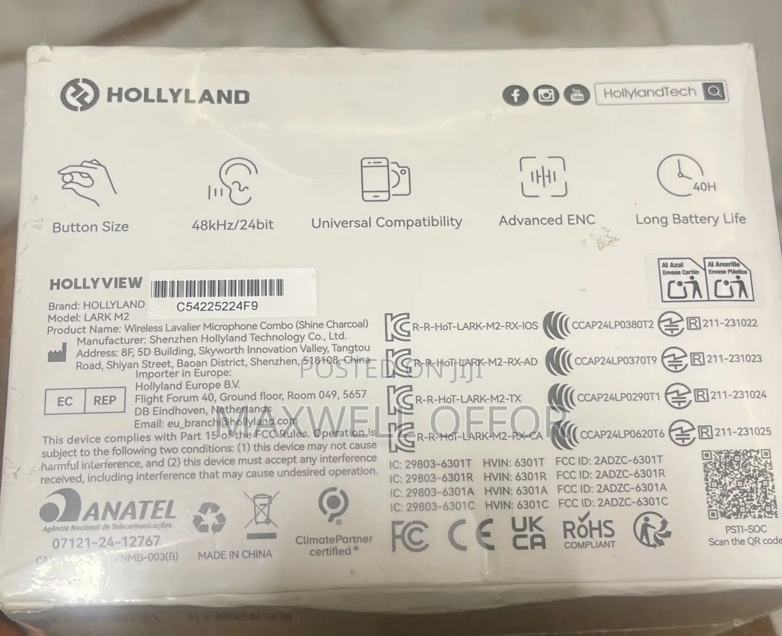 Wireless Lavalier Microphone