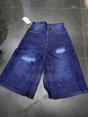Blue Denim Jort