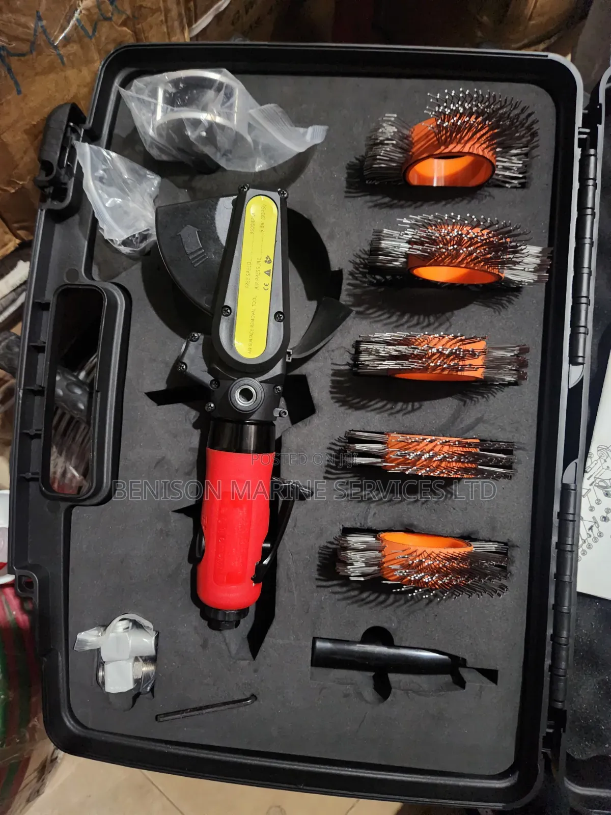 Pneumatic Bristle Blaster Kit