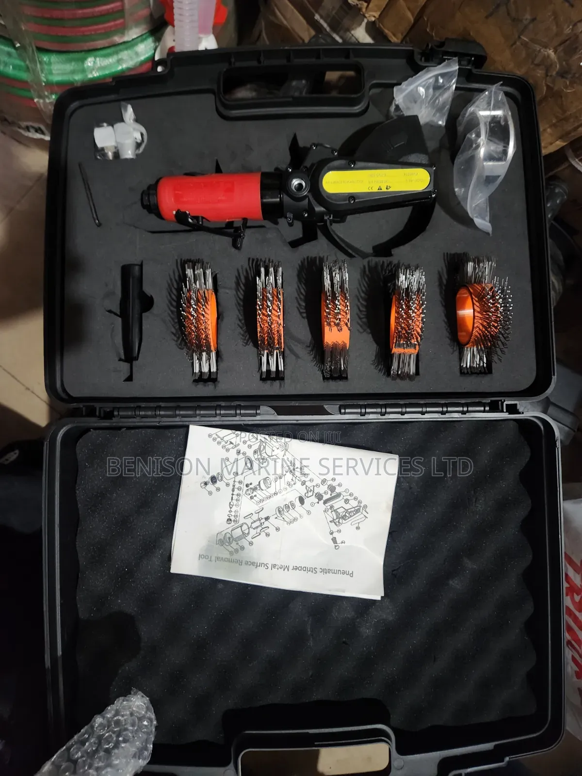 Pneumatic Bristle Blaster Kit