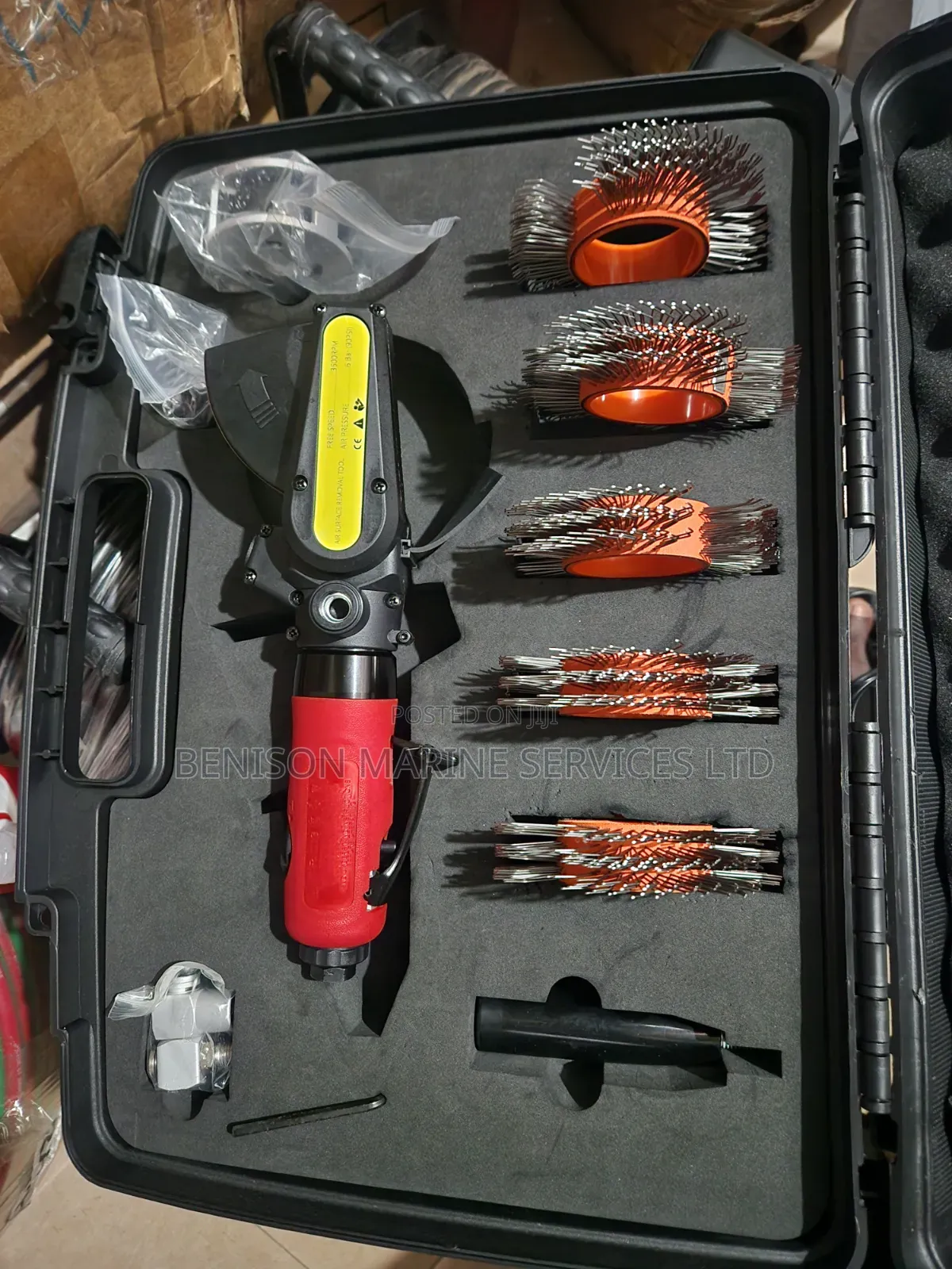 Pneumatic Bristle Blaster Kit