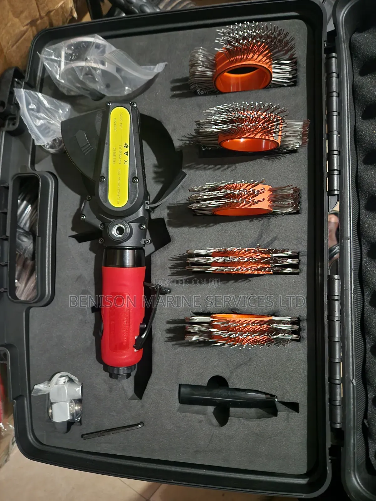 Pneumatic Bristle Blaster Kit