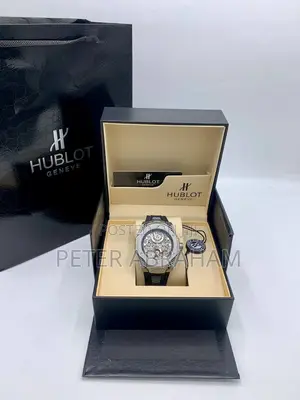 Luxury Hublot Automatic Mechanical Skeleton Watch