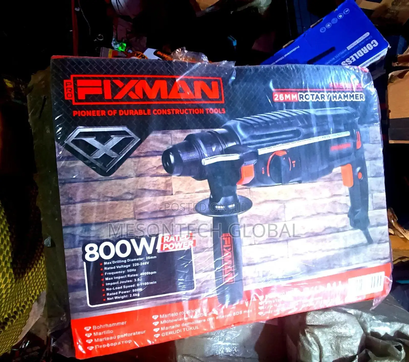 Rotary Hammer Drill (Fixman)