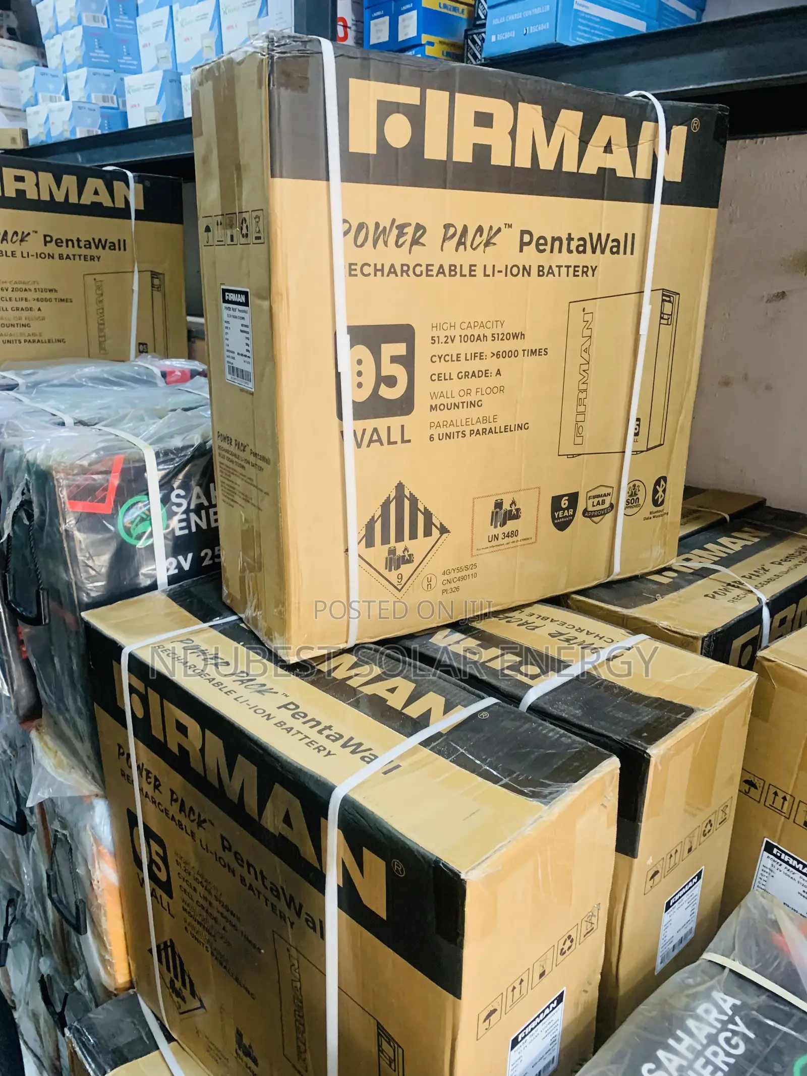 5kwh 51.2v Firman Lithium Ion Batteries