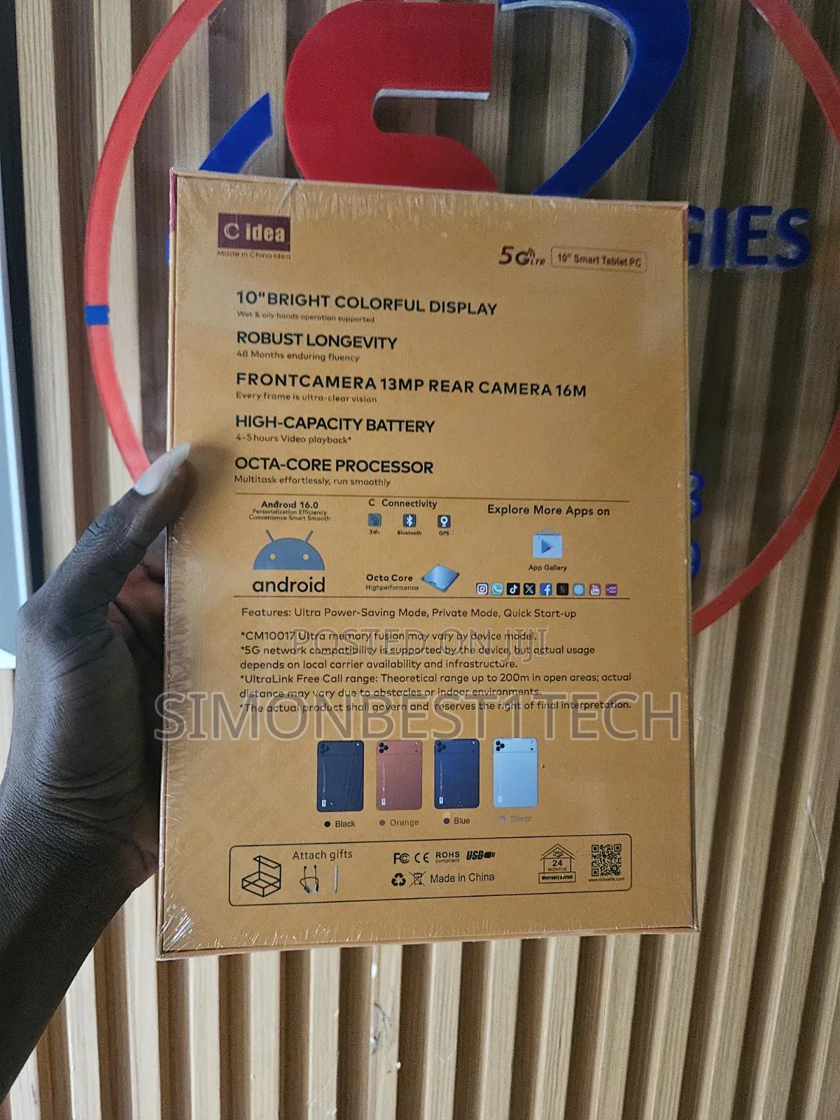 New C idea CM7000 Plus 1 TB Black