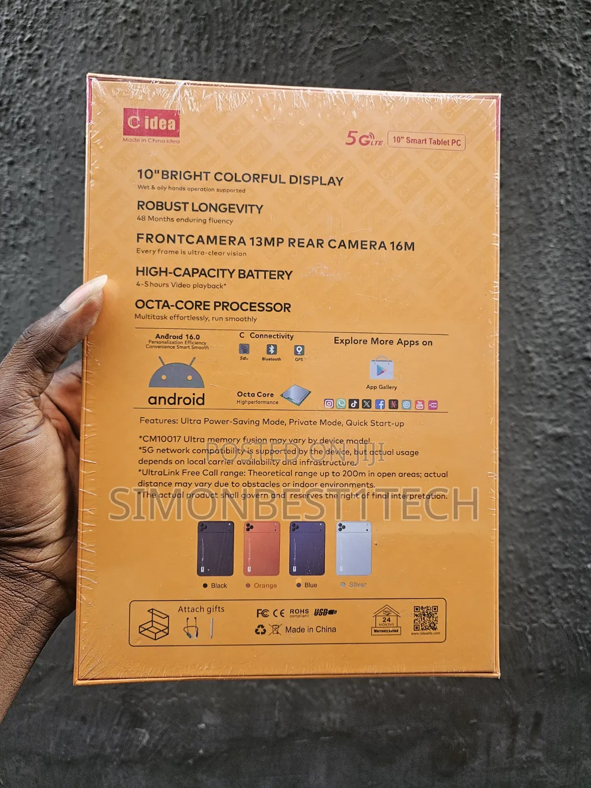 New C idea CM7000 Plus 1 TB Black
