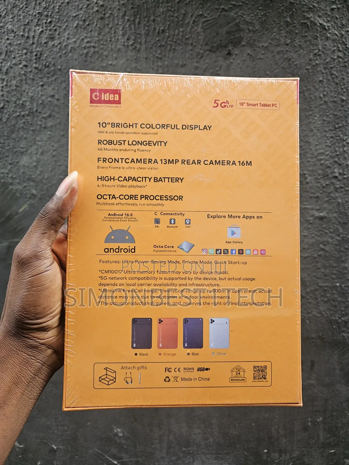 New C idea CM7000 Plus 1 TB Black