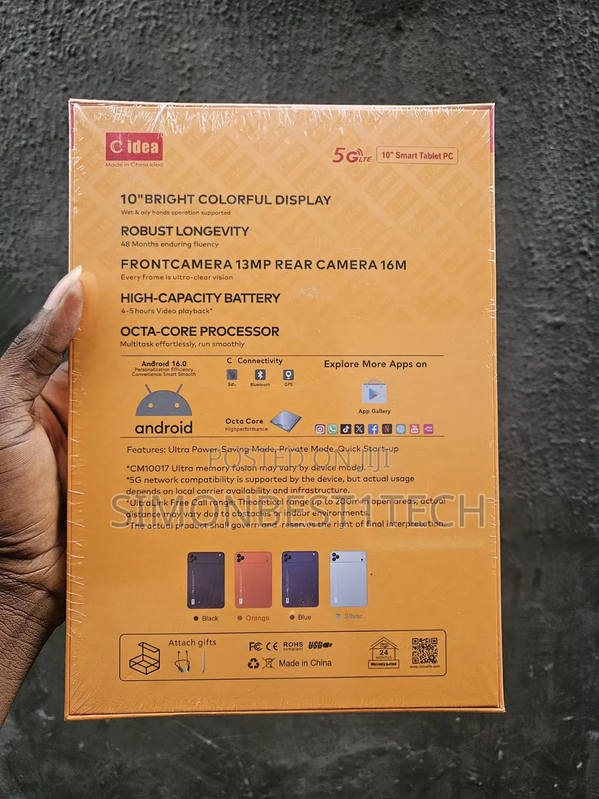 New C idea CM7000 Plus 1 TB Black