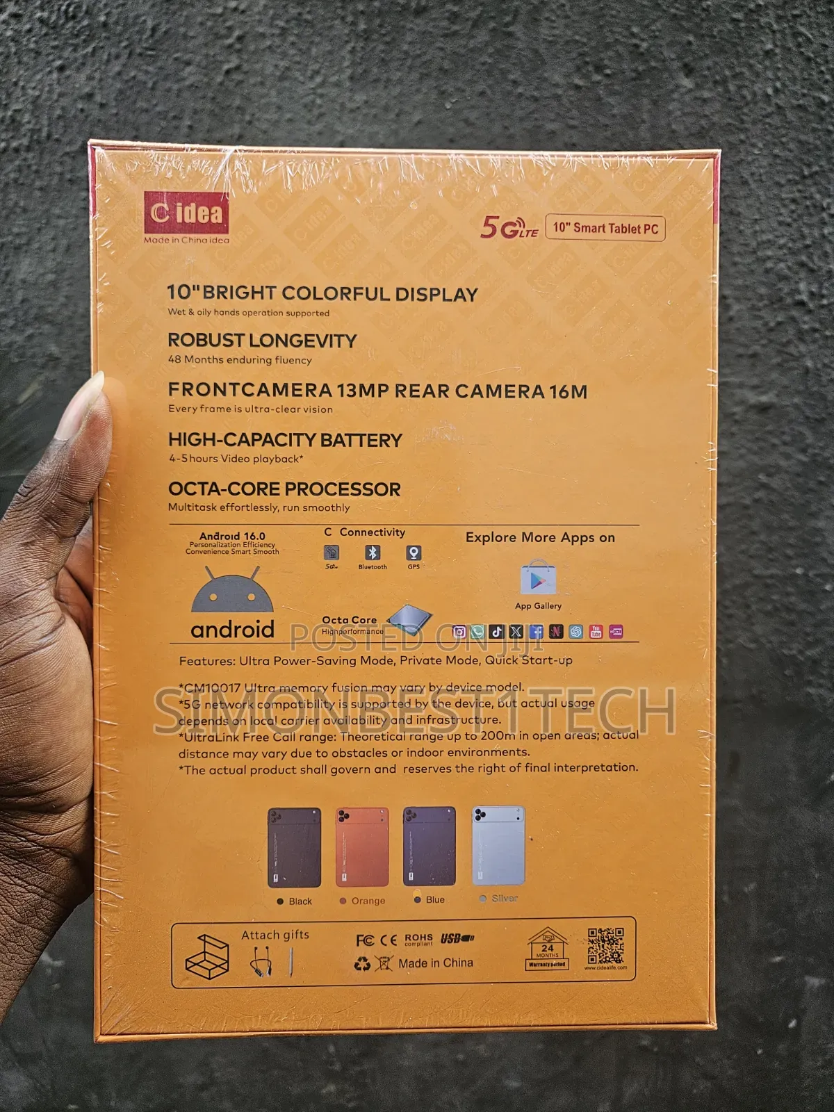 New C idea CM7000 Plus 1 TB Black