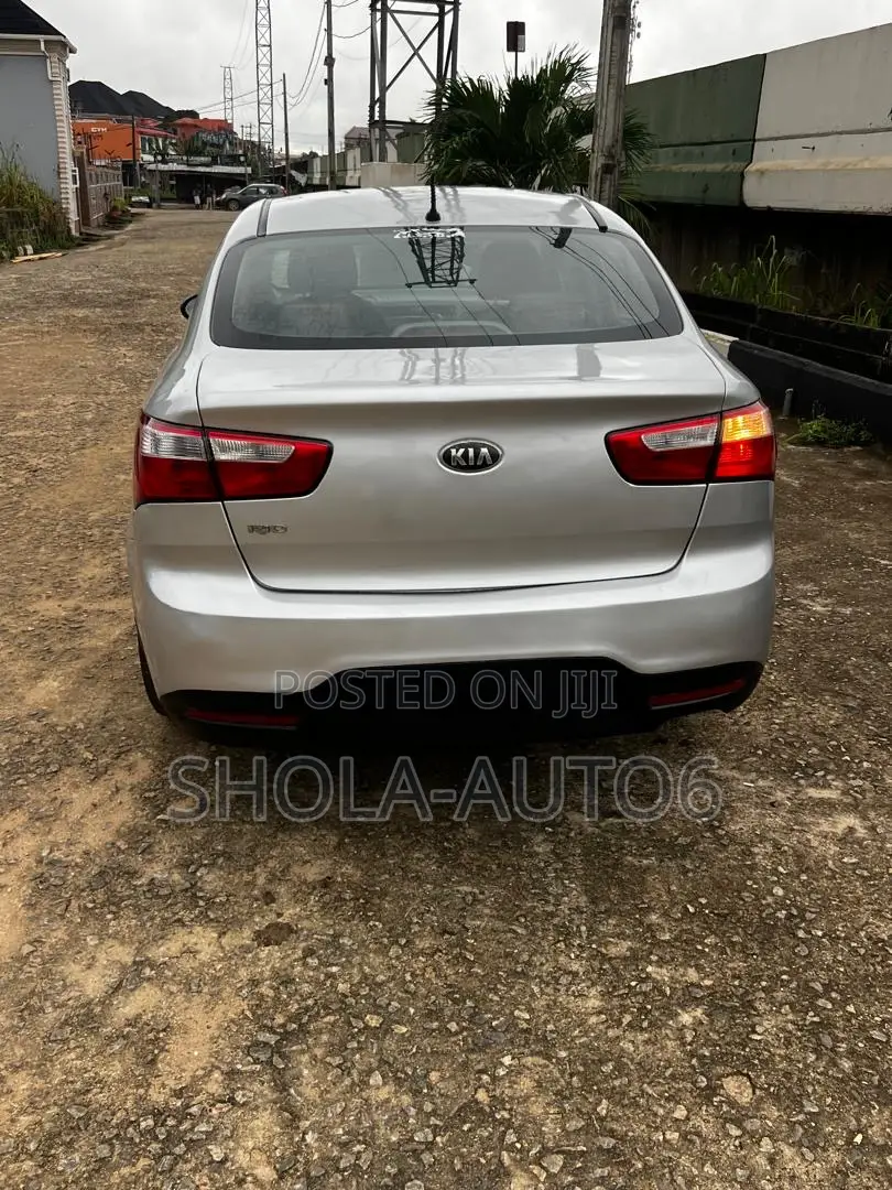 Kia Rio 2014 Silver
