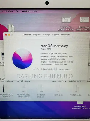 Laptop Apple MacBook Air 2015 4GB Intel Core i5 SSD 128GB