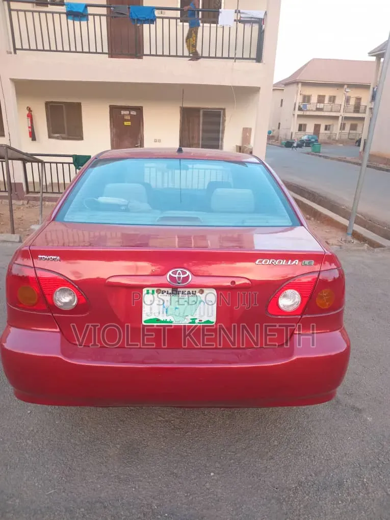 Toyota Corolla 2004 Red