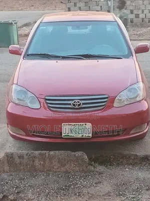 Toyota Corolla 2004 Red