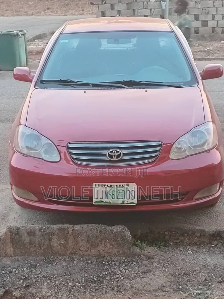 Toyota Corolla 2004 Red