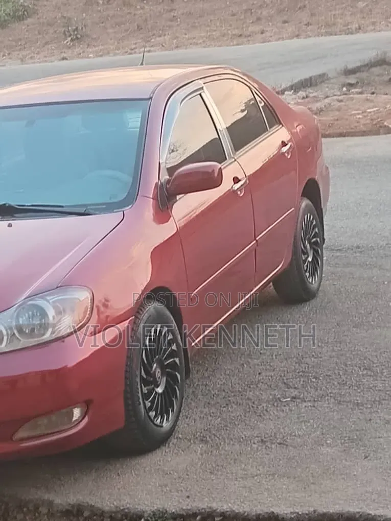 Toyota Corolla 2004 Red