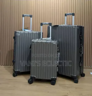 Luxury Aluminum Trolley Suitcases