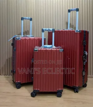 Luxury Aluminum Trolley Suitcases