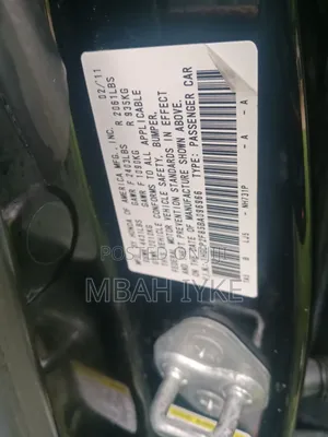 Honda Accord 2012 Black