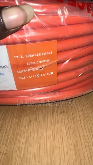 4core Copper Speaker Cable