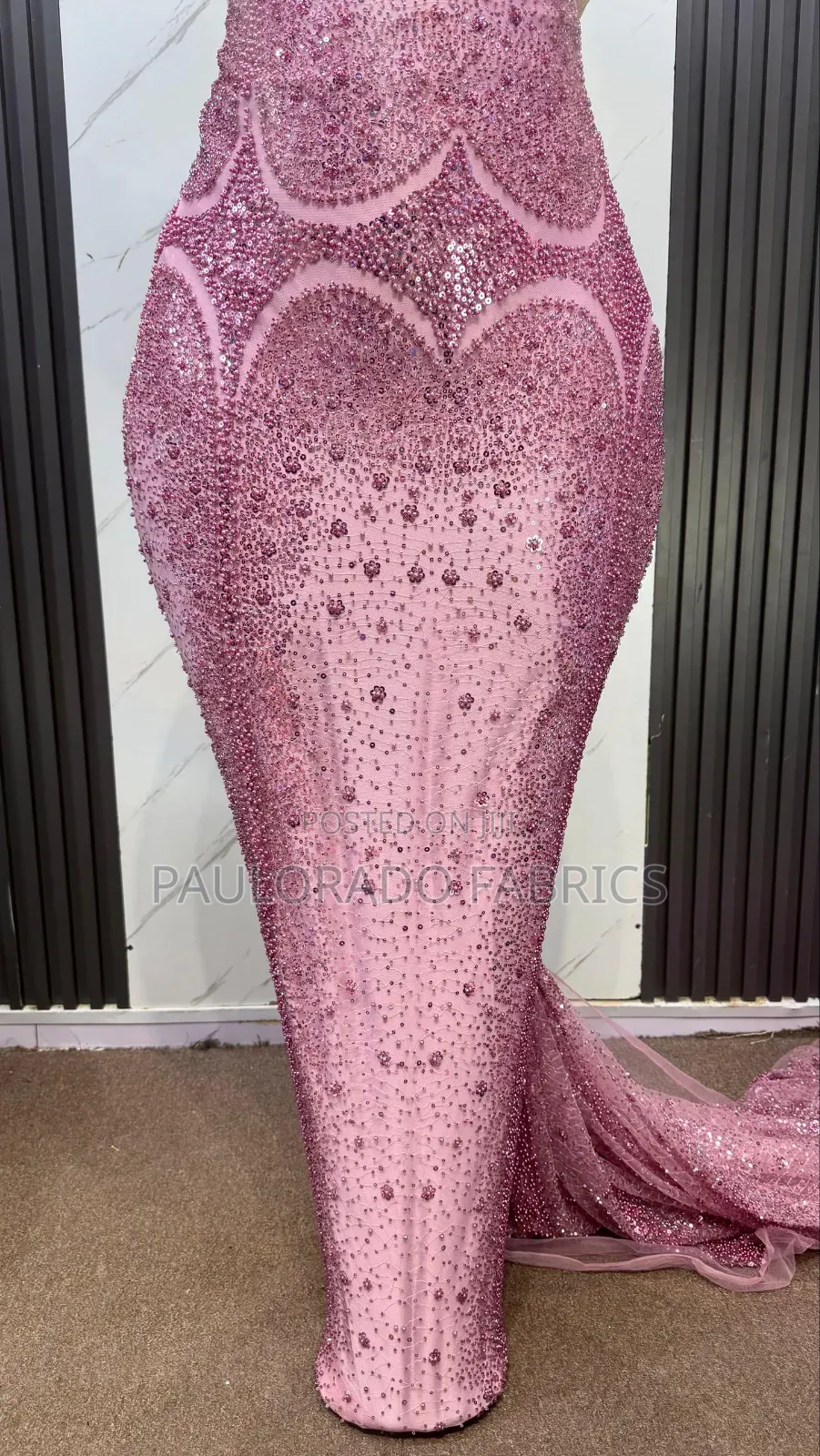 Luxious Beaded Lace