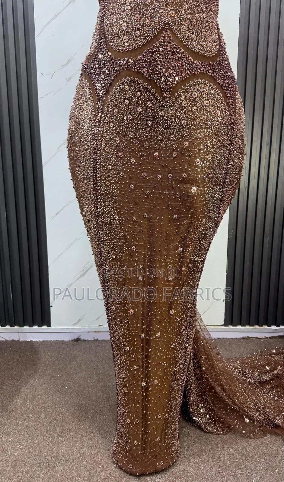 Luxious Beaded Lace