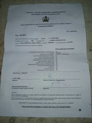 1 Plot of Land for Sale