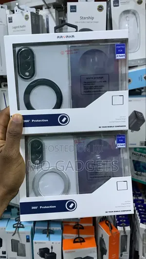 Samsung Galaxy Fold 8 and Fold Ultra Clear MagSafe Case / Kick Stand