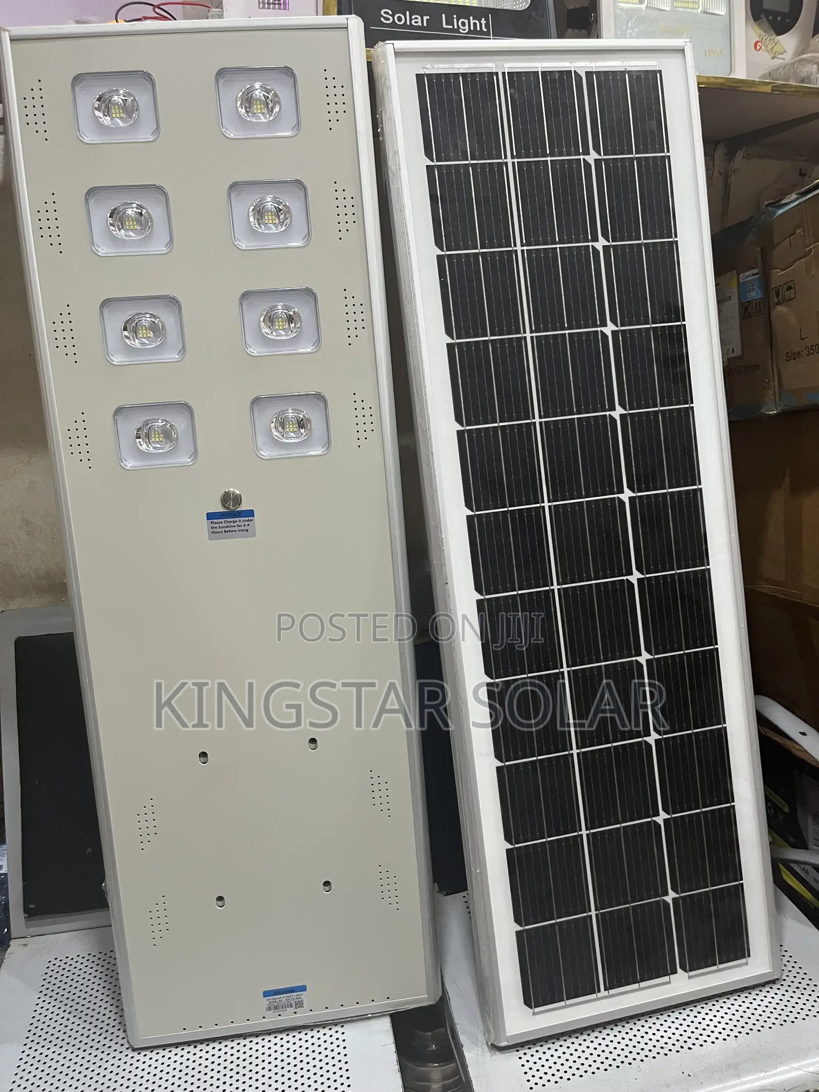 Wakatek 60w All in One Solar Street Light