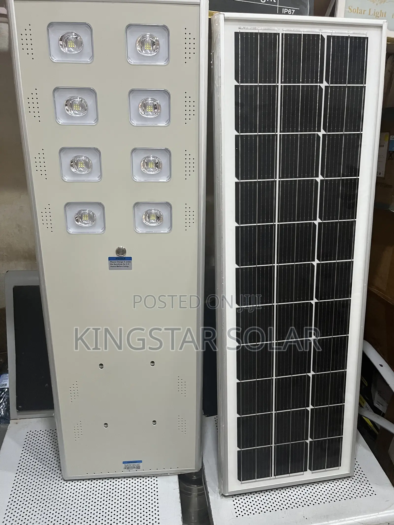 Wakatek 60w All in One Solar Street Light