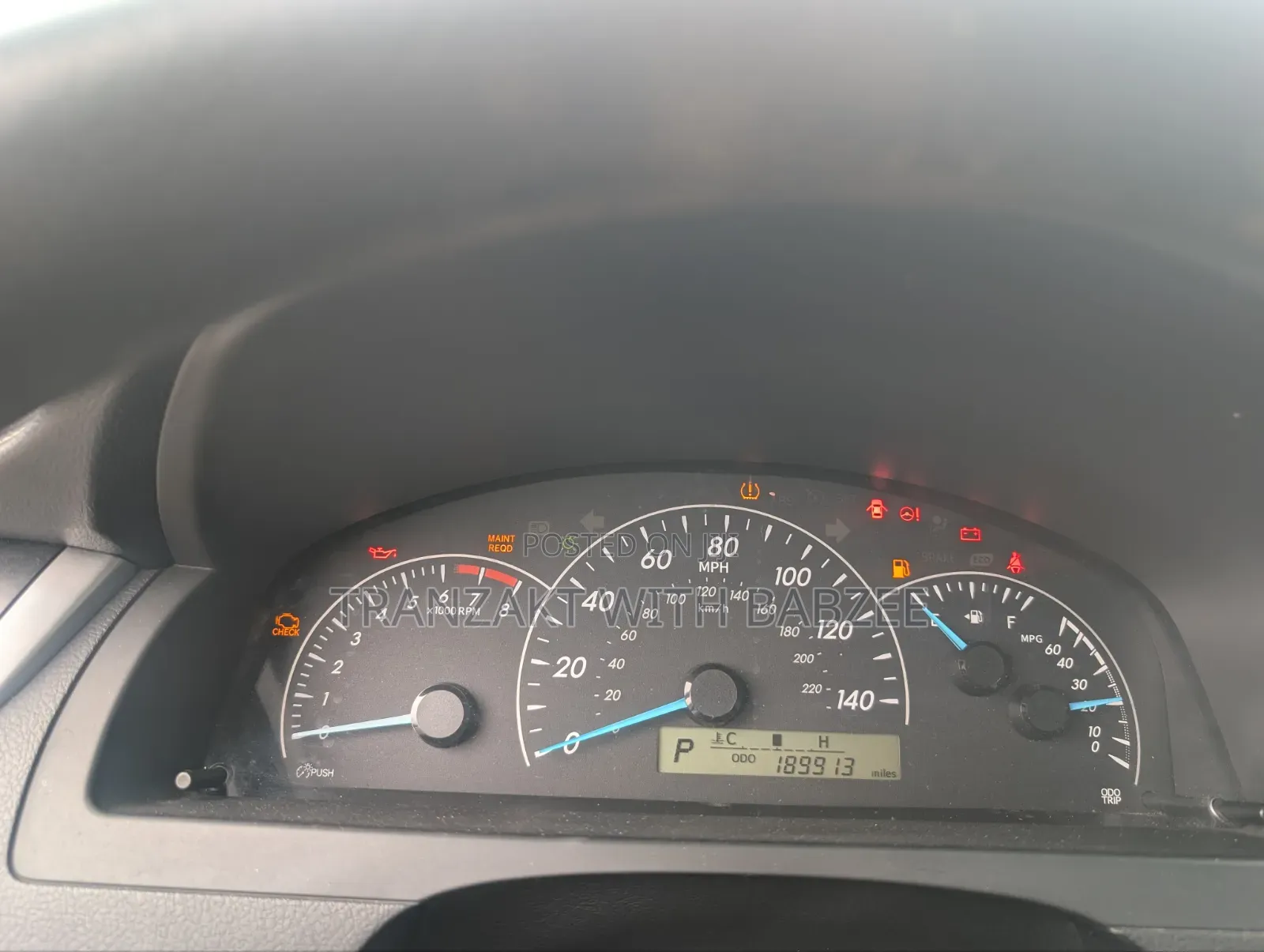 Toyota Camry 2013 Silver