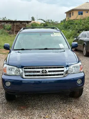 Toyota Highlander V6 2007 Blue