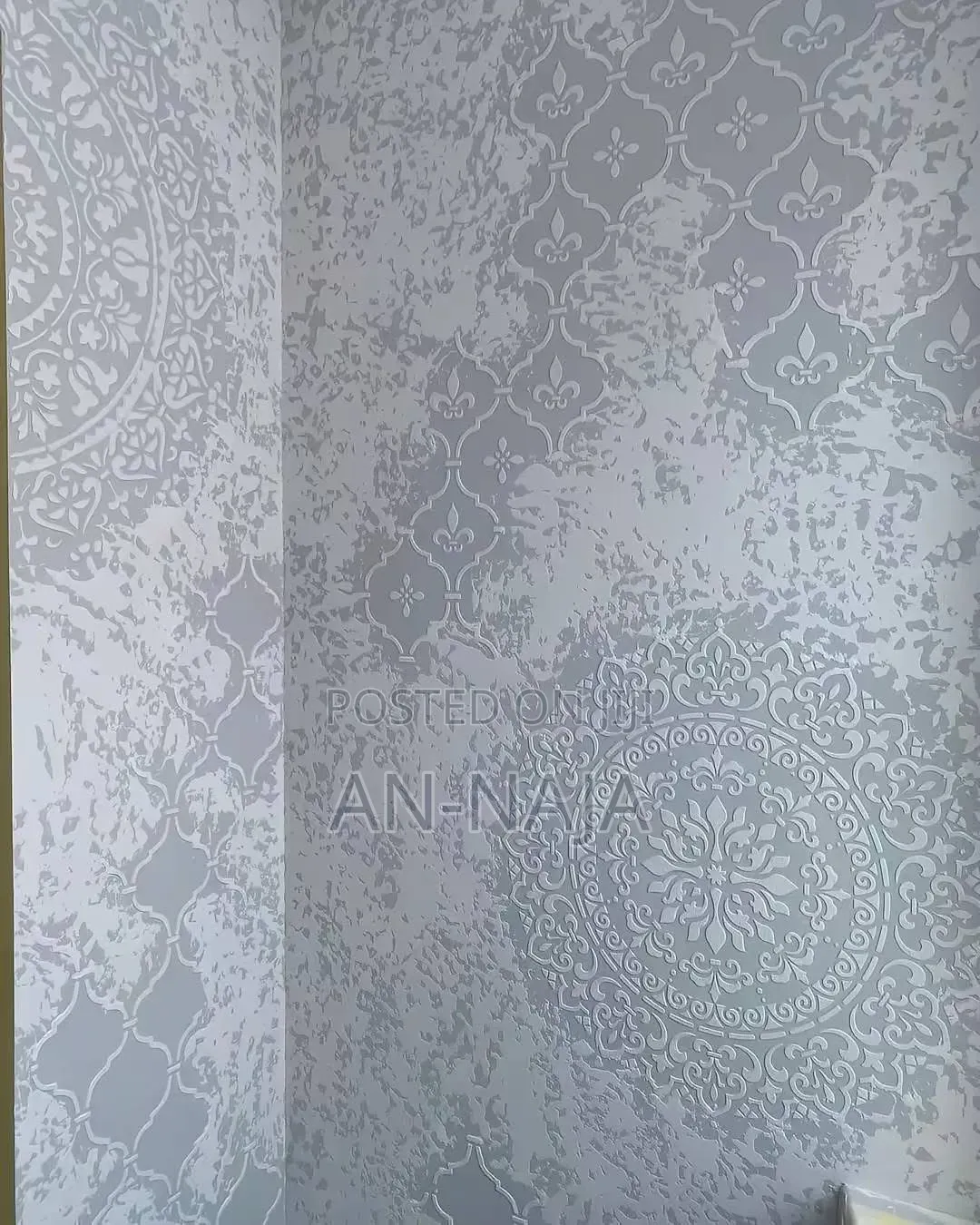 Stucco Paint Screeding Travatino Gravitex Tyrosine Mabel Trowel .t.c