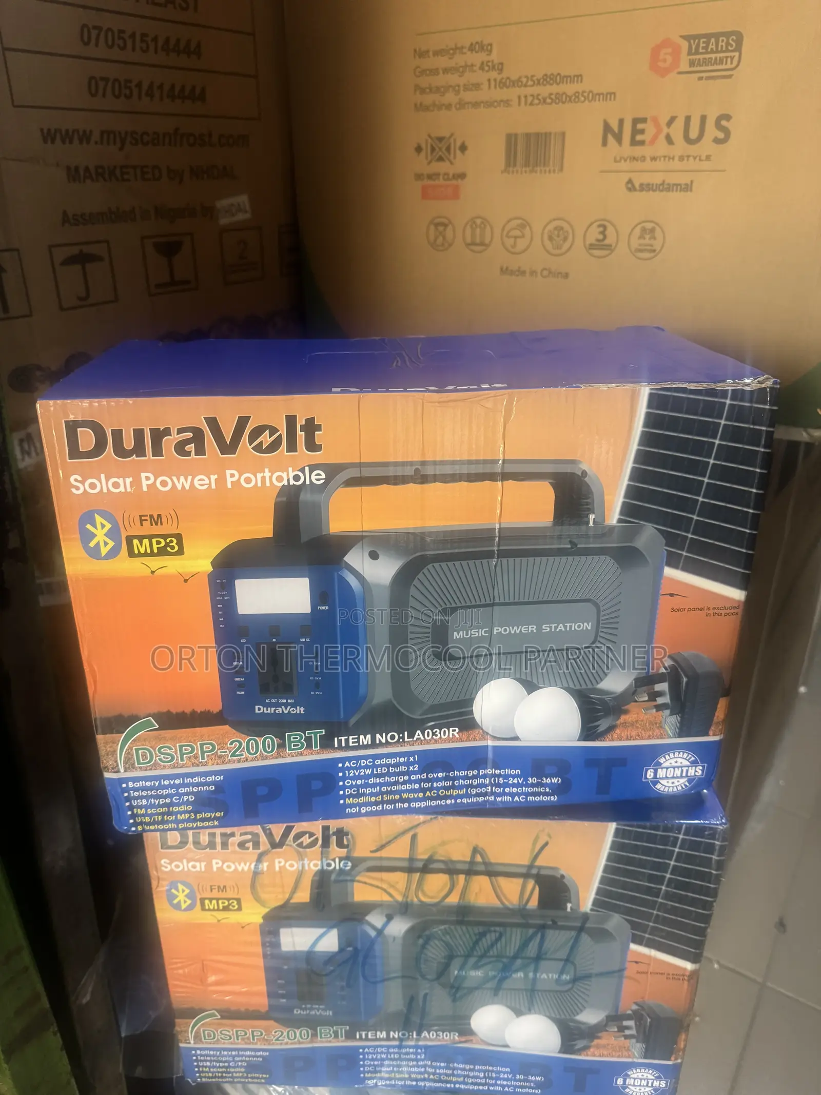 Duravolt Solar Generator 200w